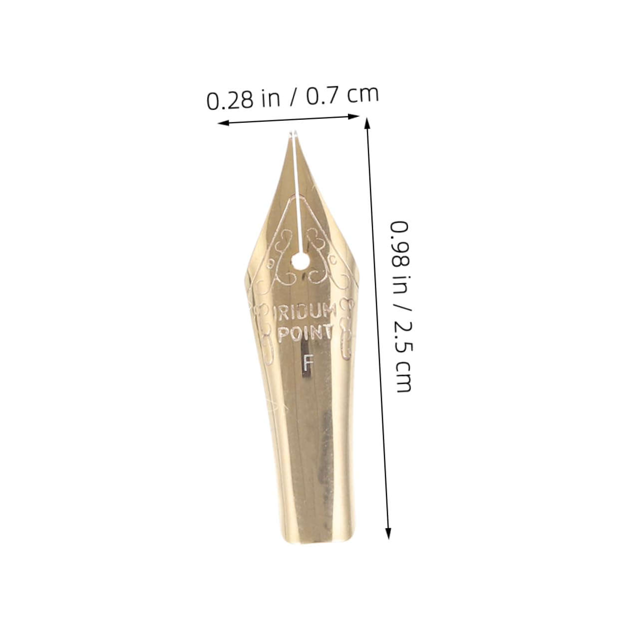 DIYEAH Replacement Nibs for Fountain Pens Nibs for Calligraphy Writing for Office School