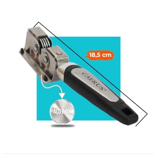 Amolador Afiador de Facas E Tesouras Cortes Precisos Leve Antiderrapante Cabo Ergonômico Fácil Limpeza Profissional Roldanas de Aço Premium Versa Mix