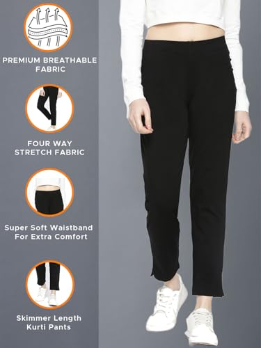 Image of Dollar Missy Women Pack of 1 Cotton Kurti Pant