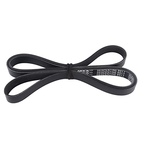 Image of MOCA 6PK1880 EPDM Serpentine Belt Fits 2002-2005 for Audi A4 3.0L & 2005-2006 for Mitsubishi Lancer 2.4L & 2003-2007 for Toyota Matrix 1.8L & 1998-2005 for Volkswagen Passat 2.8L