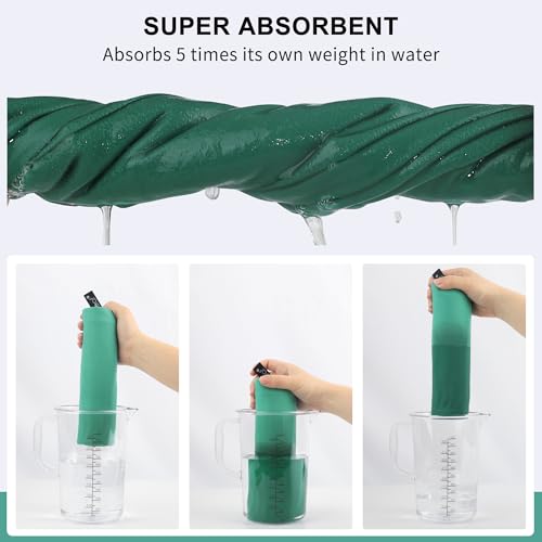 Image of Rainleaf Microfiber Towel Perfect Travel & Gym & Camping Towel. Quick Dry - Super Absorbent - Ultra Compact - Lightweight. Suitable for Trip, Beach, Shower, Backpacking, Pool