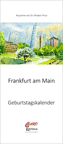 Geburtstagskalender immerwährender ewiger Kalender - Frankfurt am Main Cover