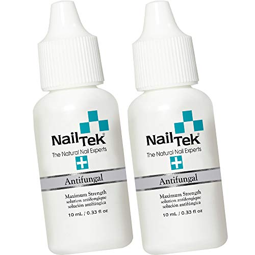 Nail Tek Maximum Strength Solution for All Nail Types, Clinically Proven, 0.33 oz, 2-Pack