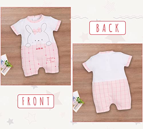 Image of BABYGO 100% Cotton Romper /Summer clothes /Creeper /new born /infant wear /for baby Girls