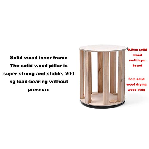 Table d'appoint et tabouret en bois pour optimiser les petits espaces - 4