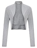 Eigenschaften: Basic Stil, offene Front, Langarm, Weicher und bequemer Stoff