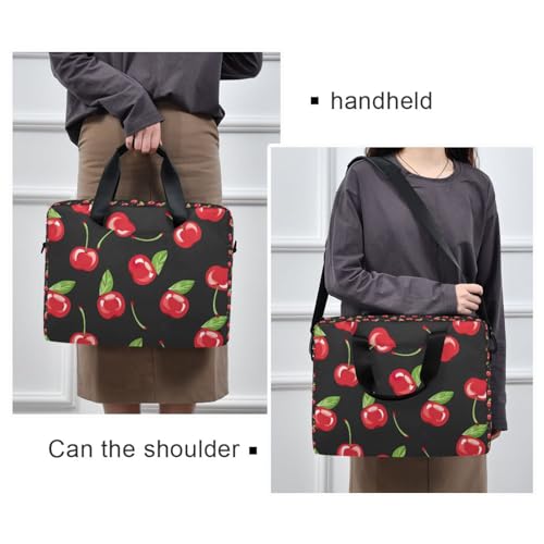 Bolso para portátil de 16 pulgadas con hojas y correa ajustable miniatura 2