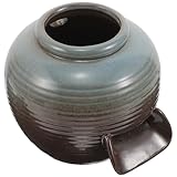 Durabilité et entretien minimal : conçue pour durer, la céramique résiste à l'usure et conserve sa beauté avec un minimum d'entretien. fontaine cascade d'extérieur, cracheur d'eau en pot de céramique