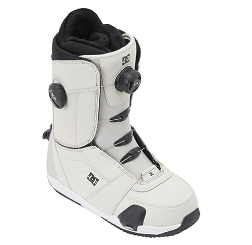 DC Shoes Lotus Step On BOA - Botas de snowboard para mujer, color abedul plateado, talla 7.5