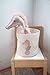 Mon Ami Seahorse Designer Linen Storage Bin, Kids Laundry Basket, Toy Boxes for Kids, Kids Hamper, Cute Baby Nursery Baskets for Bedroom and Bathroom Decor, Toy Storage for Girls & Boys, 8x8 in
