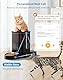 HoneyGuaridan Futterautomat Katze 2 Näpfe mit Bewegungssensor, 2.4G WiFi Intelligenter Katzen Futterautomaten für Fernfütterung, 5L Programmierbar Automatischer Futterspender für Katzen & Hunde