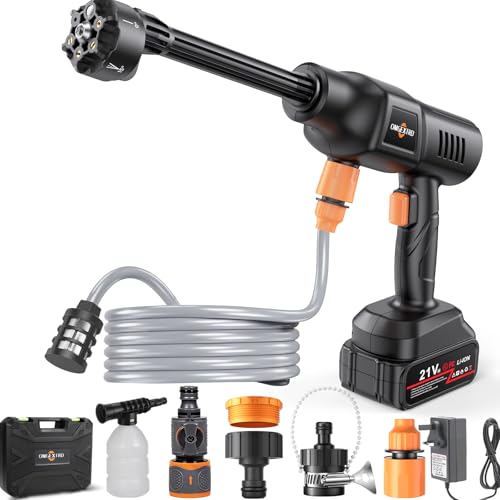 OMGEXTRD Cordless Pressure Washer, 1250PSI Portable...