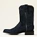 ARIAT Men's Yellowstone Midnight Rancher Western Boot, Oiled Navy Roughout, 7.5