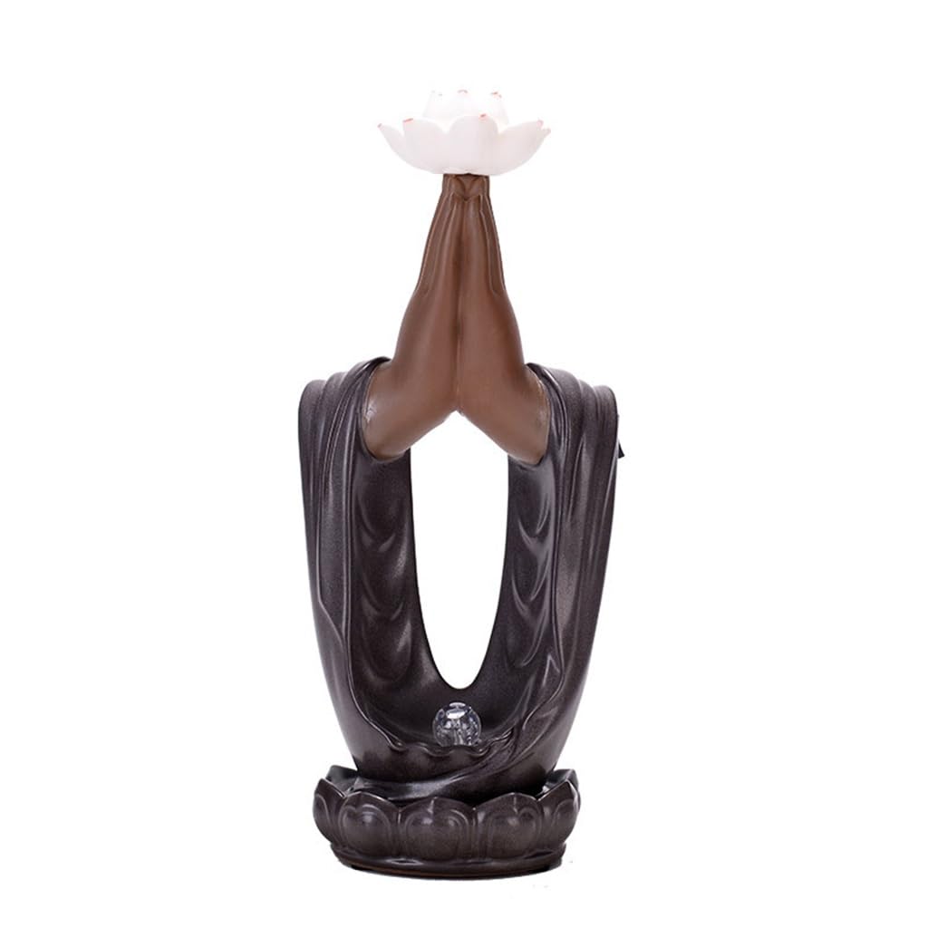 Bouddha en céramique lampe zen pour sublimer votre meuble TV et entrée