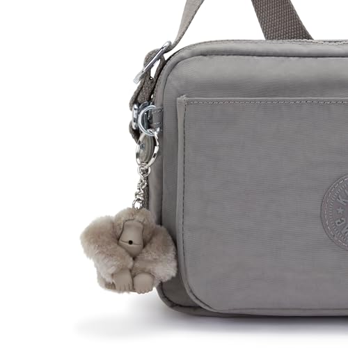 Image of Kipling Women's Abanu Medium Crossbody Bag, Lightweight, Adjustable Nylon Waist Pack with Multi-Compartment Zip Pockets