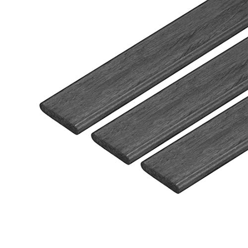 Bande carbone 2x10x400mm pour stopper la déformation d'une aile d'avion