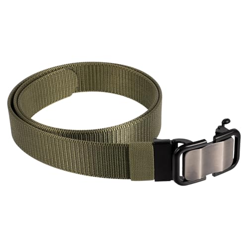 FRCOLOR Nylon Automatic Buckle Belt for Men Breathable Waistband for Casual Wear Versatile for Jeans and Business Attire Stylish