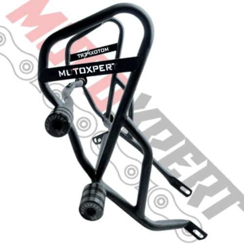 Image of TVS Raider 125 Heavy Duty Bike Crash Guard with Sliders