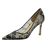 VON MANN GEMACHTES MATERIAL: Die Stilettos Pointy Toe Pumps werden aus hochwertigen synthetischen Materialien hergestellt, sodass bei der Herstellung keine Tiere verletzt werden.