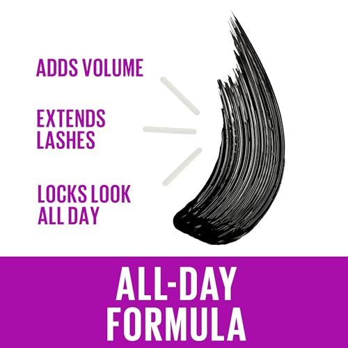 Maybelline New York False Lash Effect Mascara, The Falsies Lash Lift, Colour: Black, 9.6 ml - Image 5