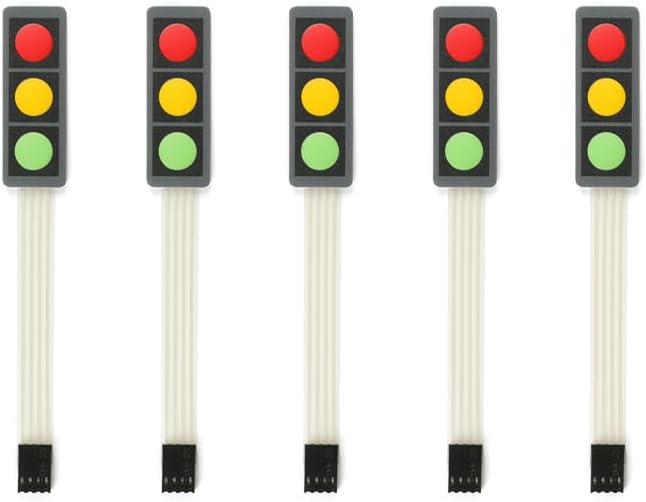 Amazon.com: JESSINIE 1x3 3 Key Array Membrane Switch 3-Key Array ...