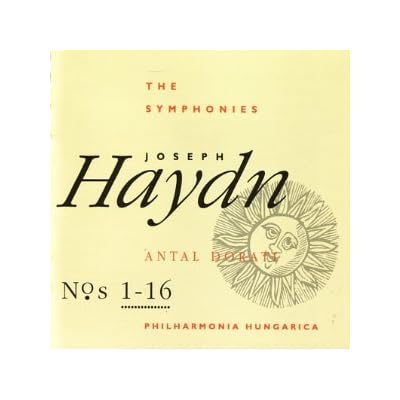 The Symphonies, Joseph Haydn, 1 - 16