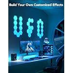 Govee Glide Hexa Light Panels, RGBIC Hexagon LED Wall Lights, Wi-Fi Smart Home Creative Wall Lights with Music Sync, Works with Alexa Google Assistant for Indoor Gaming Decor, 10 Pack - Image 2