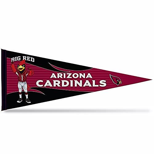 Image of Rico Industries NFL Football Mascot inch 12 inch x 30 inch Felt Wall Decor Pennant - Great for Home /Bed Room /Man Cave Decor