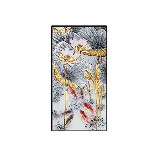 Diamond painting broderie capucine pour décoration murale salon