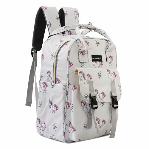 Image of Motherly Baby Diaper Bags for Mothers, Backpack for Mom for Travel