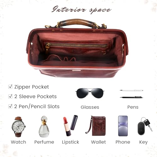 Genuine Leather Doctor Crossbody Bag3