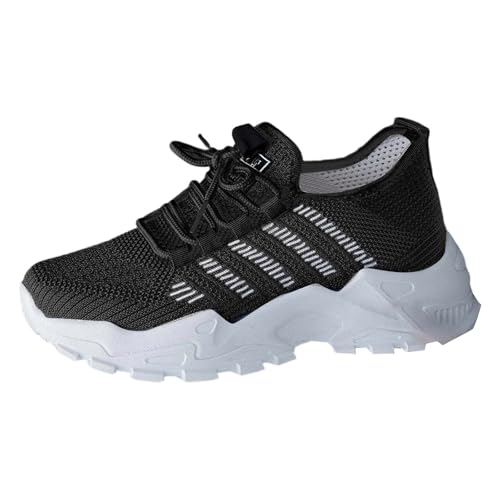 Sneaker & Sportschuhe Für Herren, Winter Damen, Herren Arbeits- Berufsschuhe, Weiß, Anzugschuhe Herrenschuhe, Hallux, 45, Schuhe, Turnschuh, Schwarz, Schwarze Bergexperten Orthopädische Schuhe