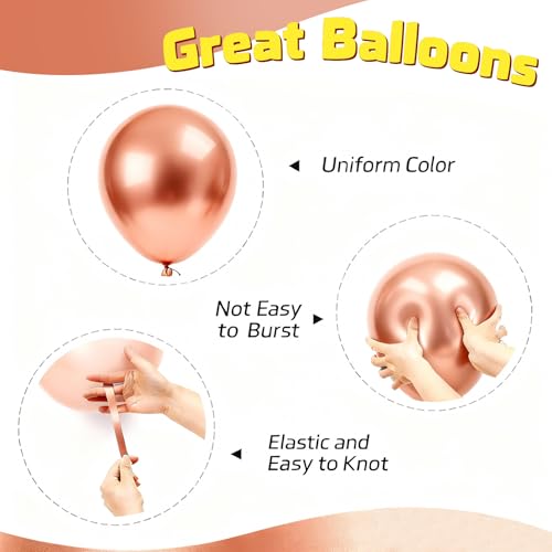 Black Gold Balloons - 60PCS 12 Inch White Pearl & Metallic Confetti Balloons for Wedding, Birthday, Baby Shower Party Decor (20 Black, 20 White, 10 Gold, 10 Confetti) - Image 5