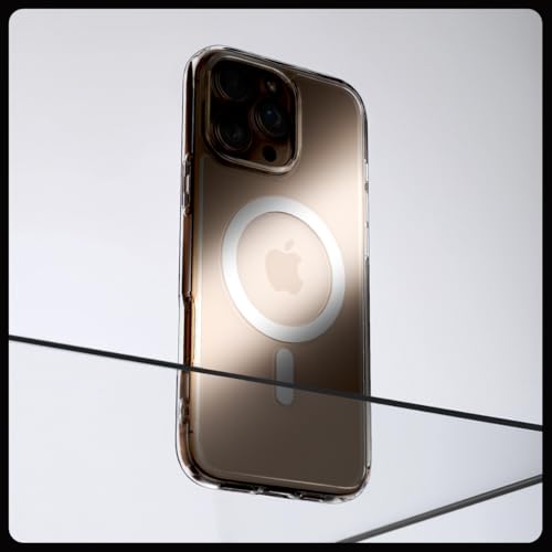Image of Spigen for iPhone 16 Pro Max Case, Ultra Hybrid MagFit [Anti-Yellowing] [Compatible with Magsafe] - Clear