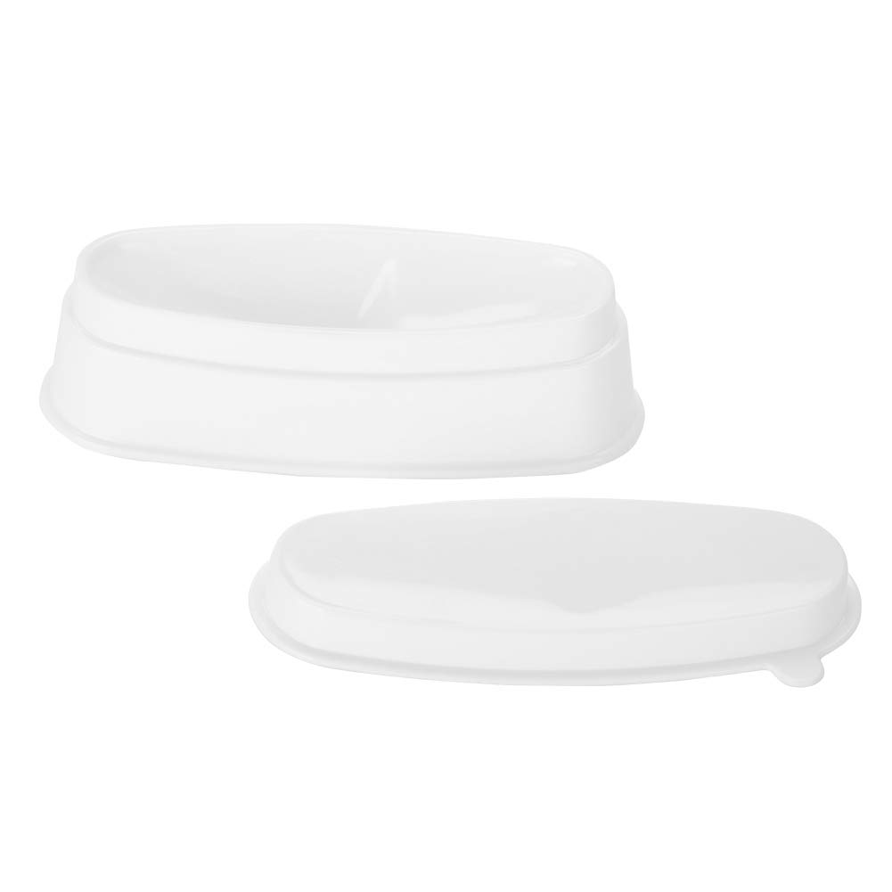 Nail Dip Container Fashion Nail Dipping Powder French Tray Portable White Nail Dipping Powder Tray cure Nail Container for Nail Art and Makeup Tool