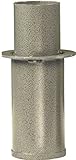 Ruby's Metal In-Ground Cemetery Vase (Silver)