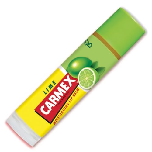 Carmex Intense Hydrating Lime Click Stick for Dry, Cracked Lips (4.25 g)