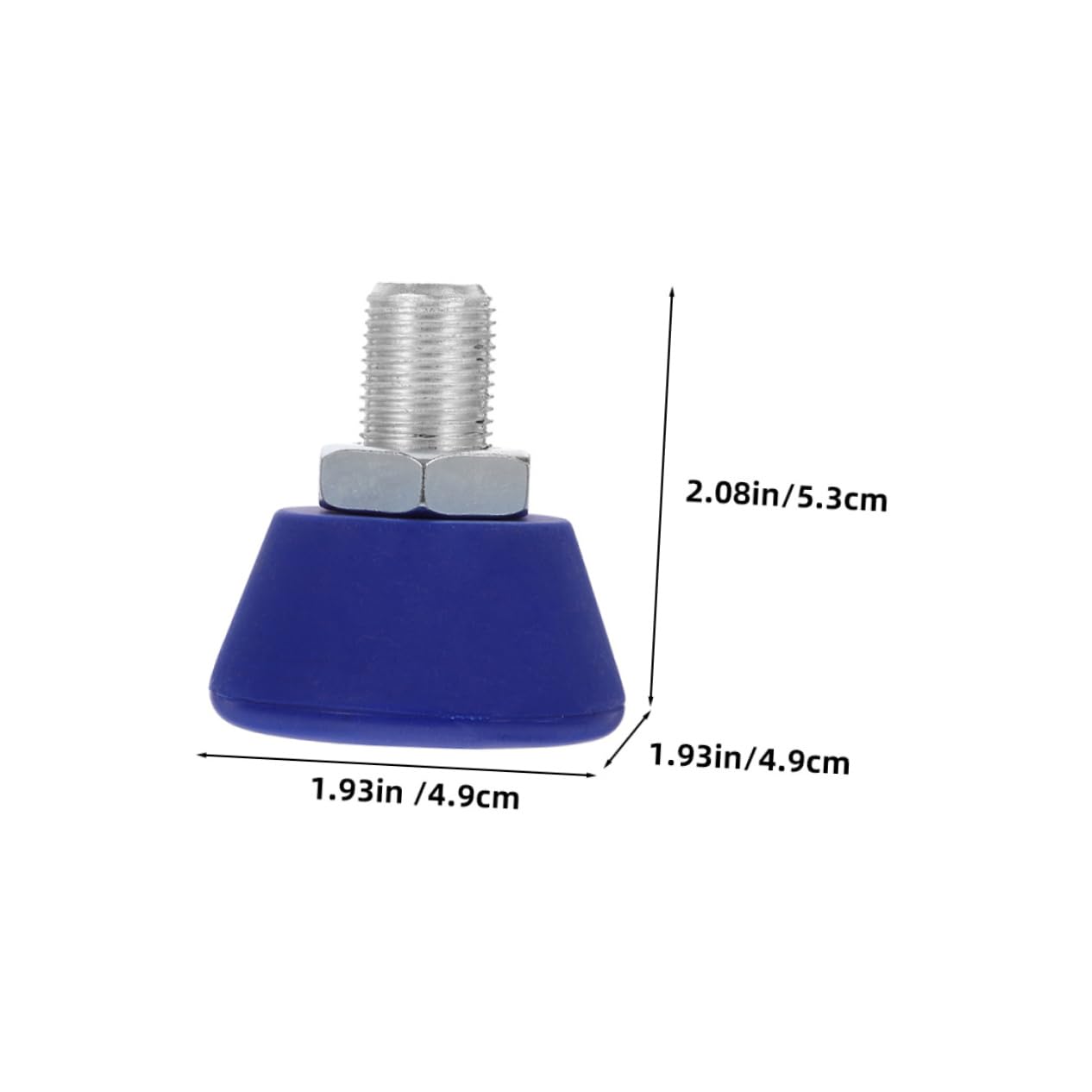 Hemoton 2Pcs Roller Skate Toe Stops Brake Pads for Enhanced Stability and Braking Performance Easy to Install Skating Accessory Compatible with Roller Skates