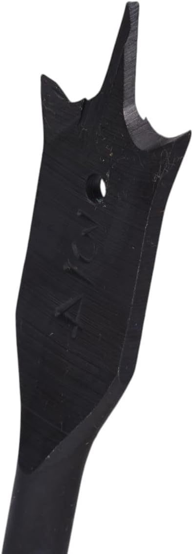 Century Drill & Tool – 36448 Lazer Spade Drill Bit – 3/4” x 6” – Alloy Steel Spade Tool with Heavy-Duty Quick-Change Hex Shank