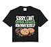 Cookie Dealer Scout for Girls Sorry Can't Cookie Season Kids Comfort Colors Crop Top