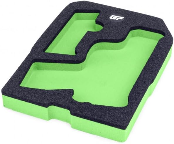 GunFoam Insert to fit S&W M&P9 Shield Subcompact, Polyethylene Foam for Gun Case, Custom Made Insert Replacement for Lifepod 1.0 Hard Case, Pistol Safe Storage.