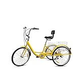 Adult Tricycle:The Frame is Reinforced with High Carbon Steel. the Improved Frame Has a Large Curvature and a Lower Height from the Ground, Makiit Easier for the Elderly to Get on and off the Car. Regardless of the Reasons for Dissatisfaction with Ou...