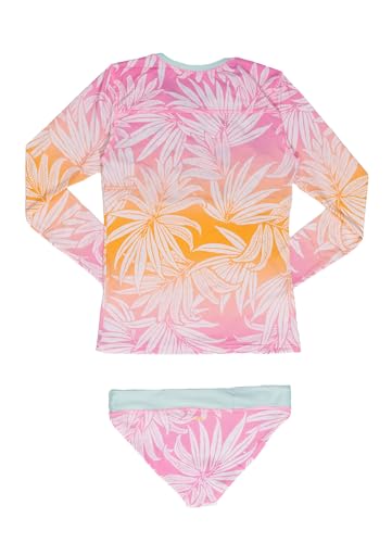 Image of Maaji Girls' Ombre Foliage Odyssey Rashguard Set