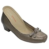 Zapato Mujer Tipo manoletina Especial Plantillas ortopédicas Doctor Cutillas en Dorado Talla 38