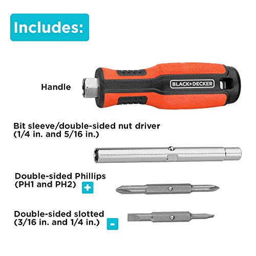 Beyond By Black+Decker Bdht68001 6-In-1 Multibit Screwdriver #TOP1