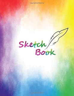 Caderno de esboços: Caderno e caderno de esboços para desenhar, esboçar, rabiscar e pintar / 120 páginas papel branco grande de 21,5 x 28 cm / caderno para crianças e adultos mostrarem criatividade (Vol. 2)