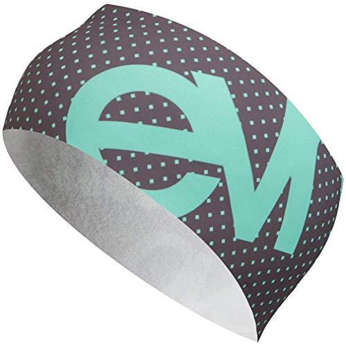 Eleven Sportswear Sport Stirnbänder für Laufen, Radfahren, Wandern, Fitness, Yoga, Crossfit, Langlaufski und Draußen | HB Dolomiti Shape | Damen, Herren und Kinder (Aqua) Cover
