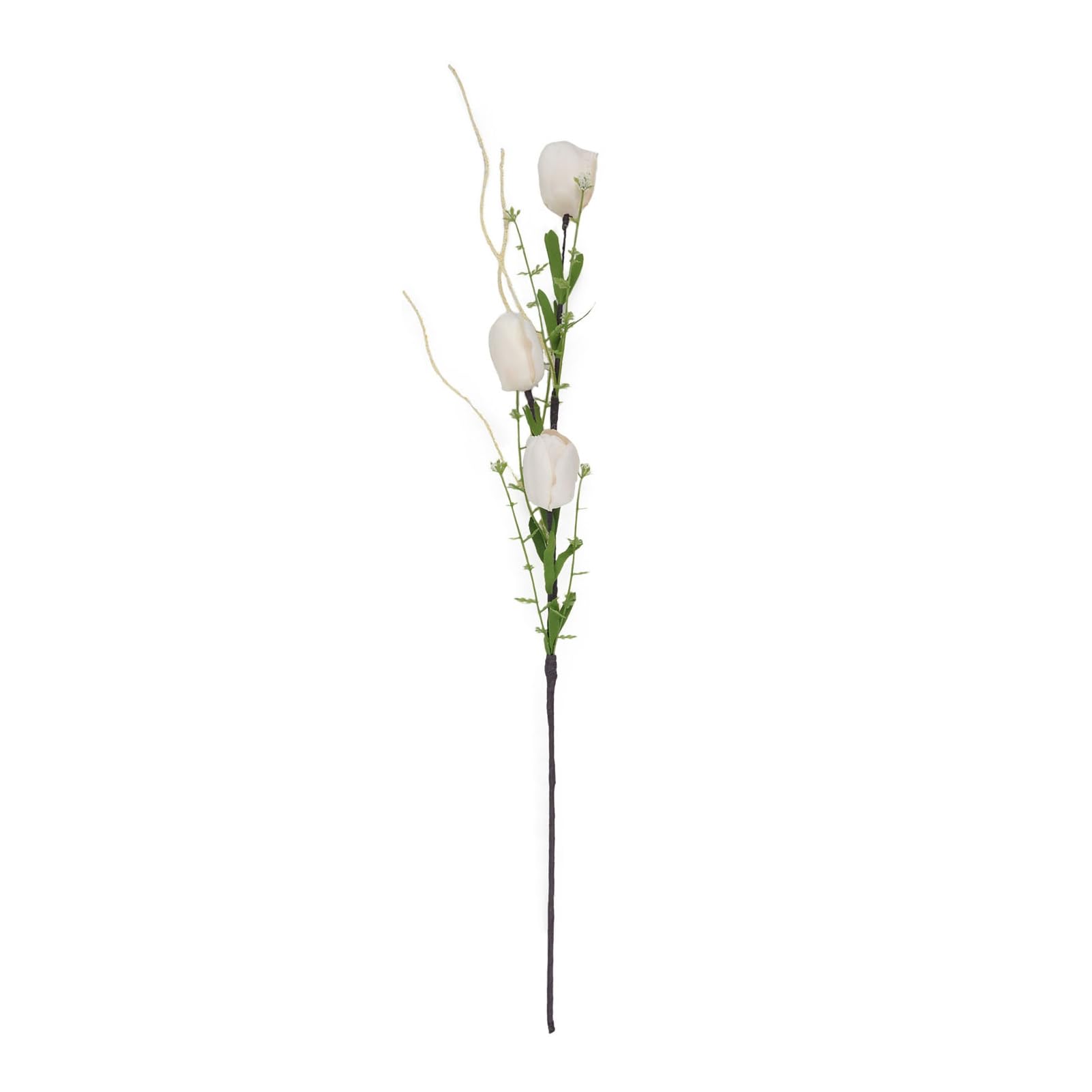Artificial Tulip Flower Realistic Fake Flower Bouquet Long Stem Faux Floral Arrangement for Home Office Wedding Decoration