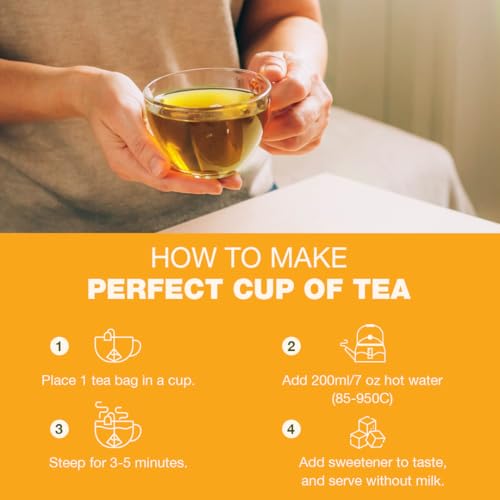 Image of Chamomile Tea For Sleep - Simply 30 Tea bags | SLEEP & RELAXATION | Caffeine Free Flower Based Herbal Tea - Non-Bitter Non-GMO Low Caffeine, Gluten Free Sweet Aroma & Delicious Taste Organic Chamomile Tea | Flower from Dried Flowers & Leaves | Caffeine Free | Loose Leaf Taste | Leaves | For Women & Men
