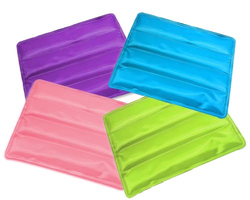 CLIMSOM - Coolpad Cristal, oreiller rafraichissant remplis de cristaux auto rafraichissants, fraicheur longue durée, 45 x 45 cm (Violet)